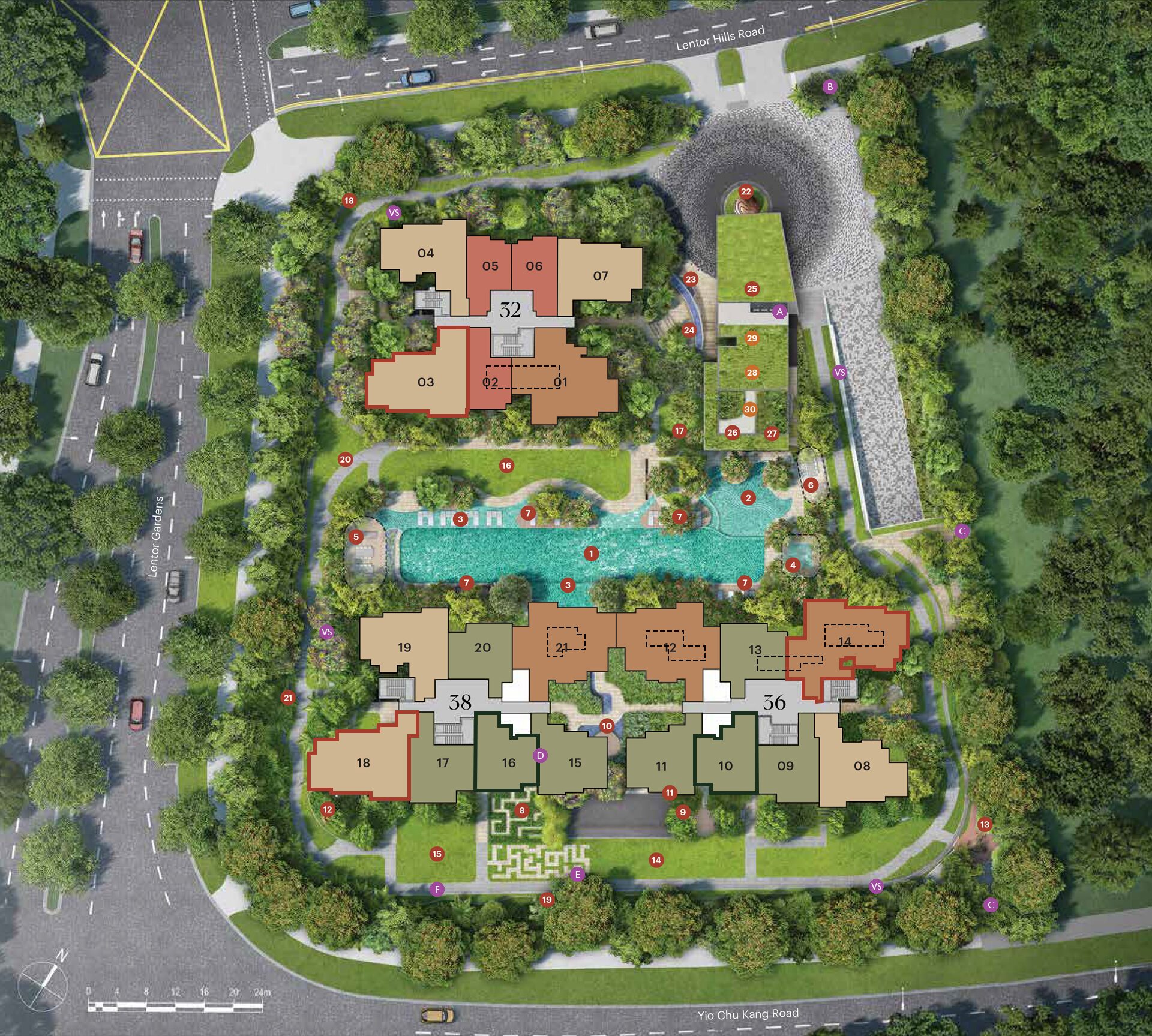 Lentoria-Level-1-Site-Plan-with-border-for-study_premium-units-and-others1